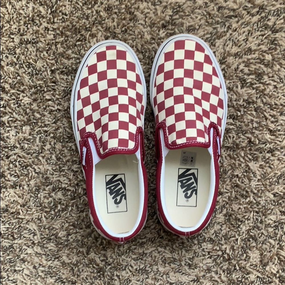 Checkered Vans